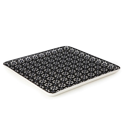 SQUARE PLATTER LARGE KAOKAB 25 CM
