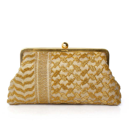 KEFFIYEH GOLD CLASSIC BAG