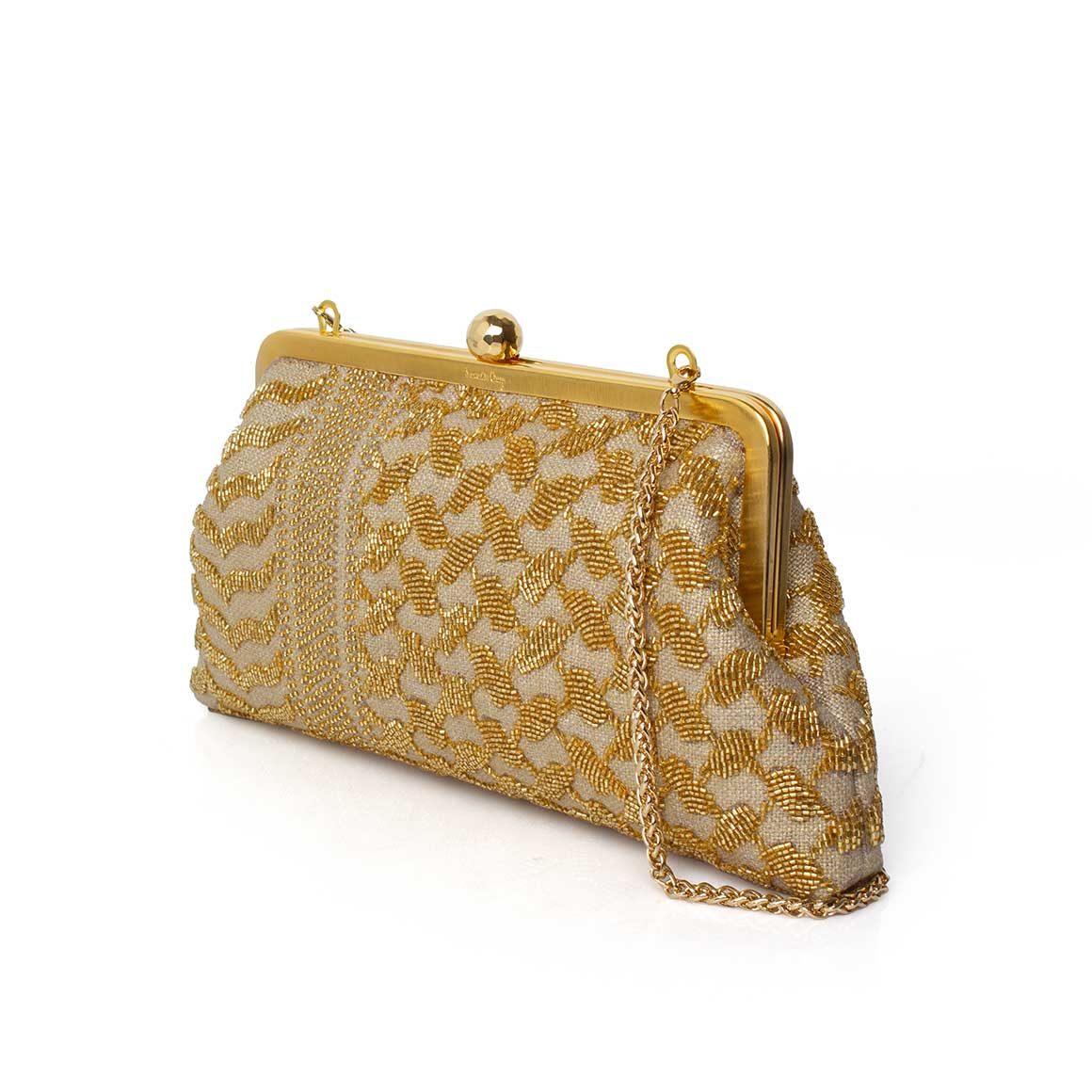 KEFFIYEH GOLD CLASSIC BAG