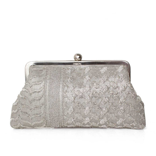 KEFFIYEH SILVER CLASSIC BAG