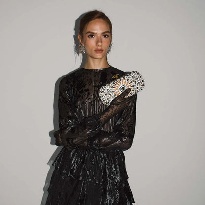 MOROCCAN GOLD BIG BOX CLUTCH