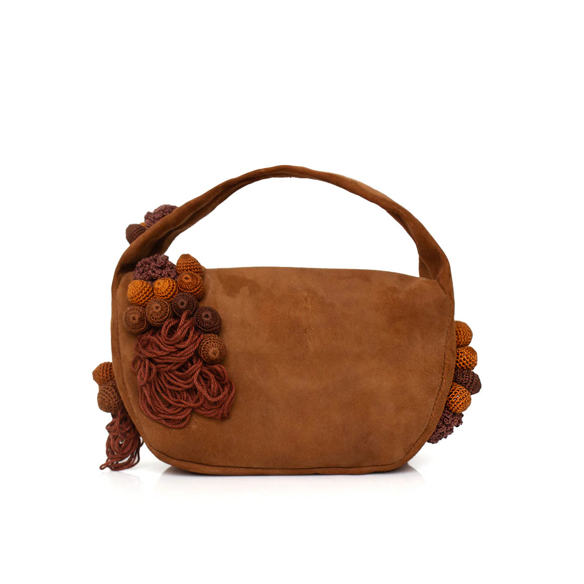 MOSS ON BROWN SUEDE LE PETIT