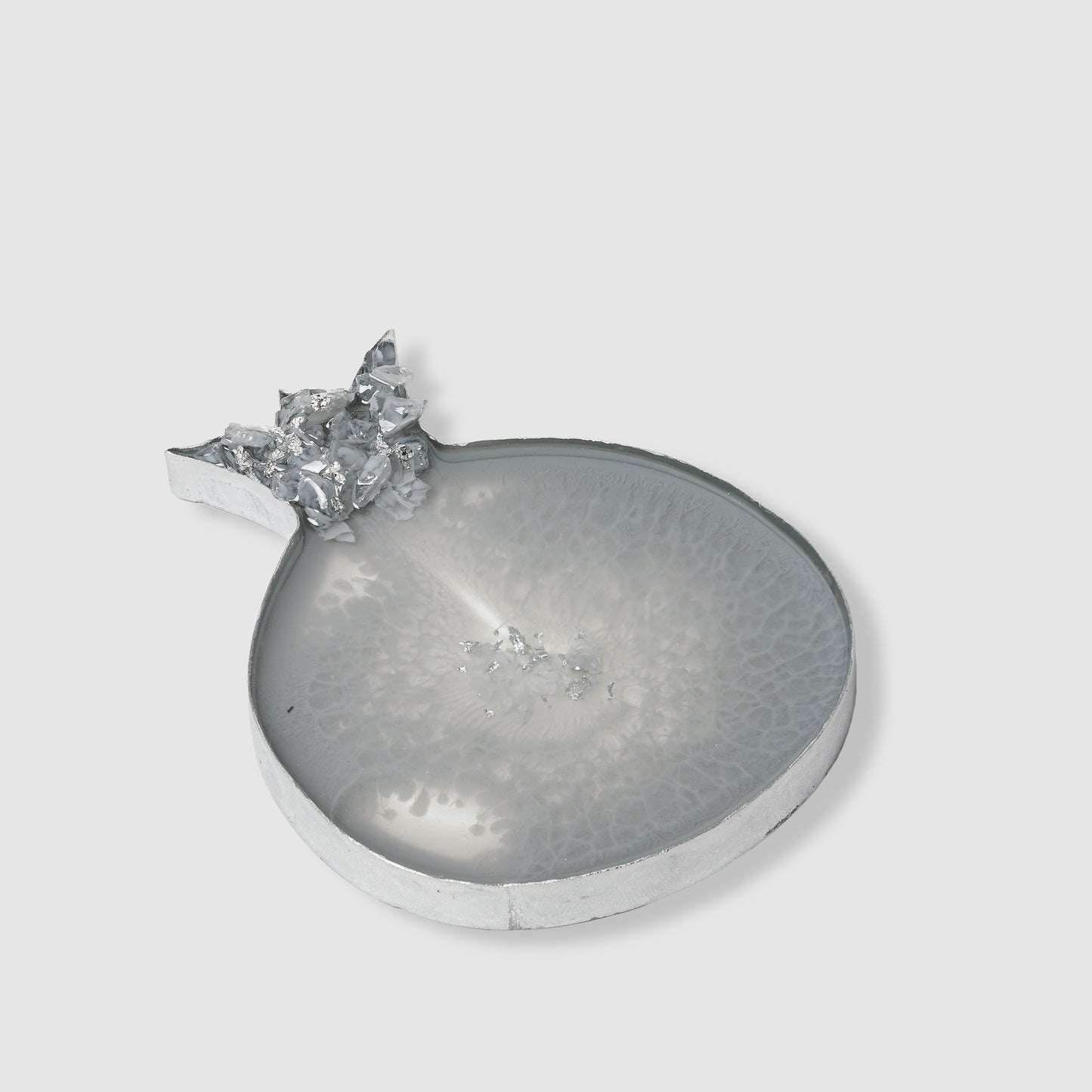 SILVER POMEGRANATE COASTERS