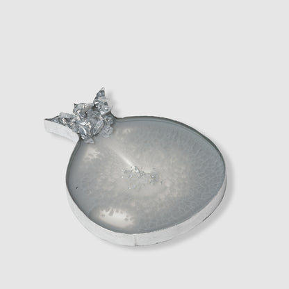 SILVER POMEGRANATE COASTERS