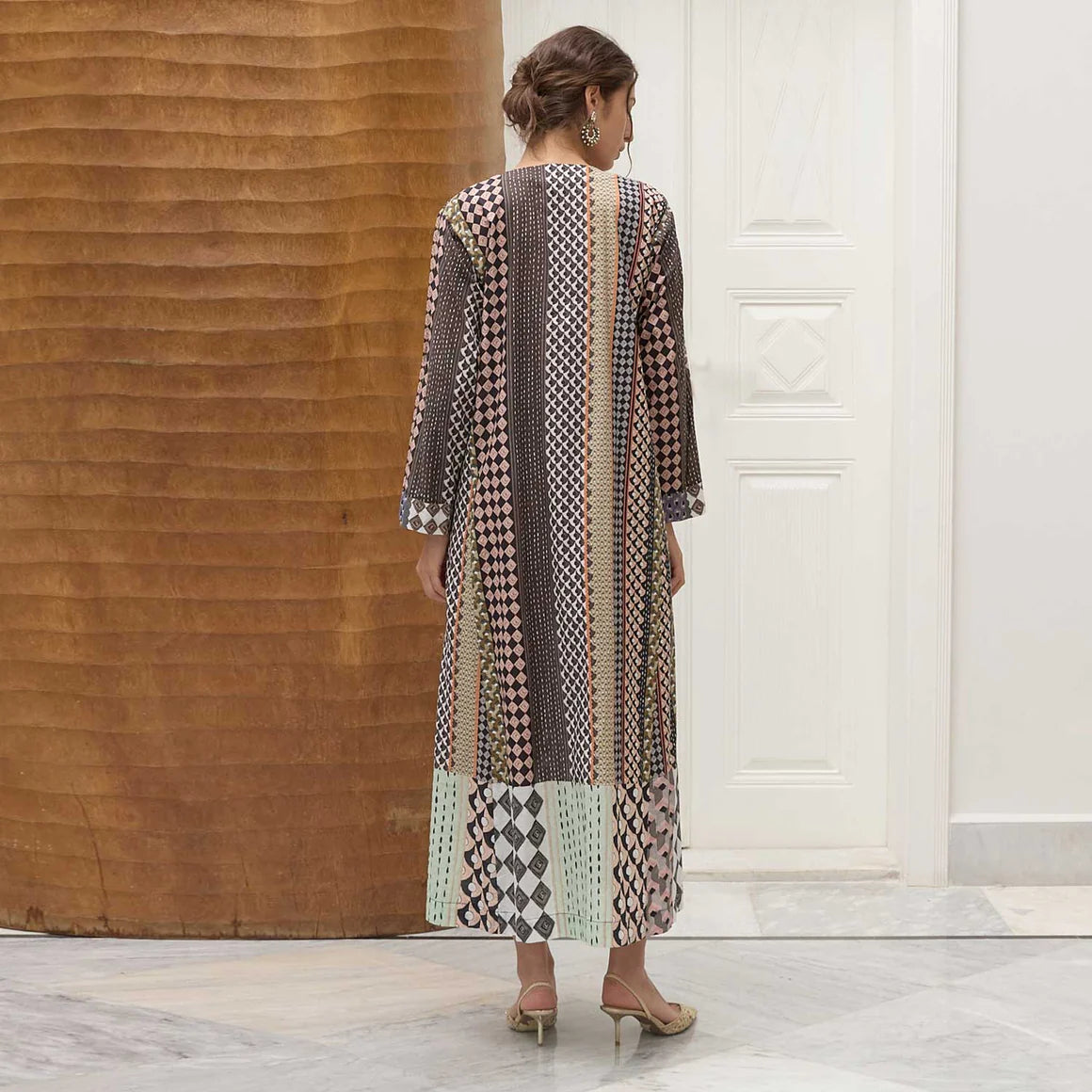 NOMAD PASTEL AMAL DRESS