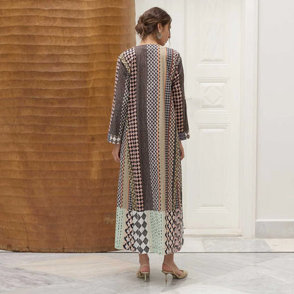 NOMAD PASTEL AMAL DRESS