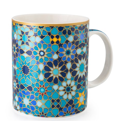 STRAIGHT MUG PORCELAIN MOUCHARABIEH 325 ML