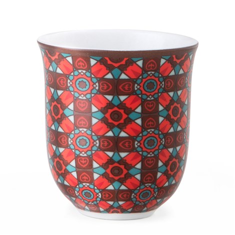 6 COFFEE CUPS PORCELAIN KALÉA - 90 ML