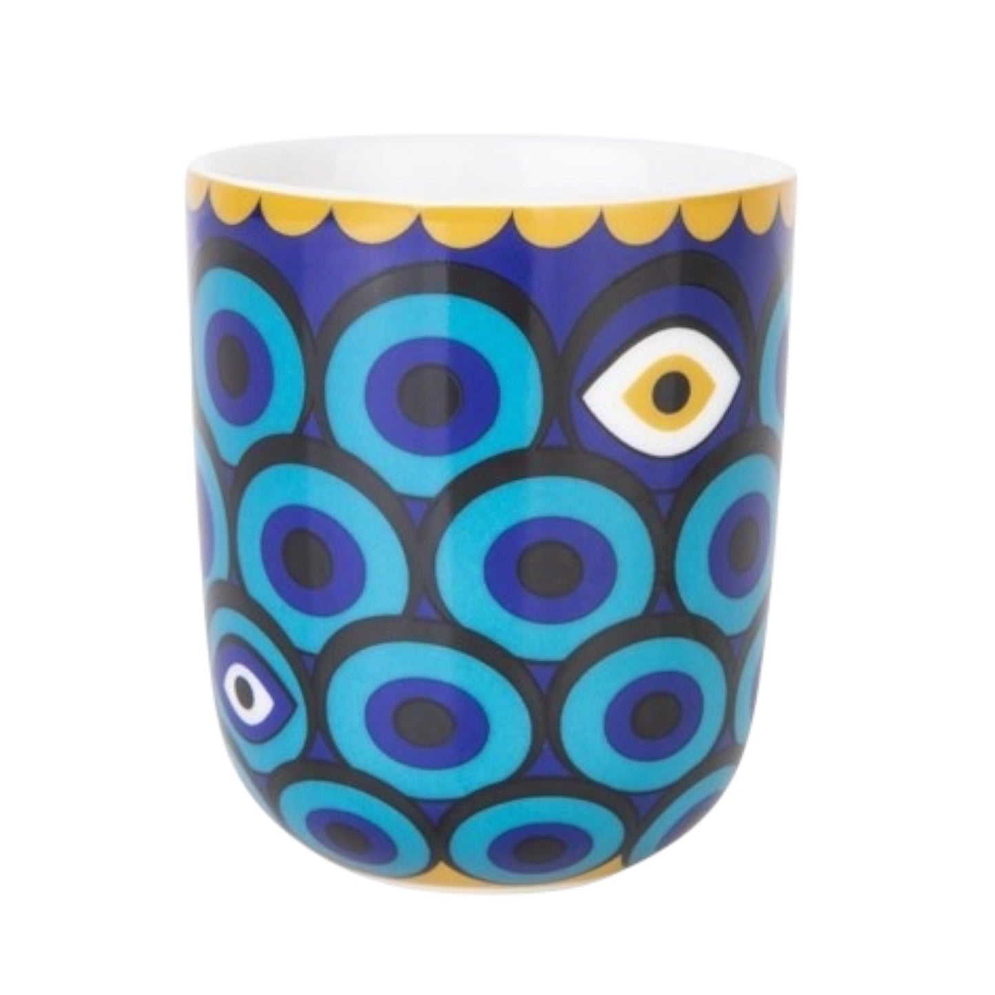 6 COFFEE CUPS PORCELAIN ZARQA 90 ML
