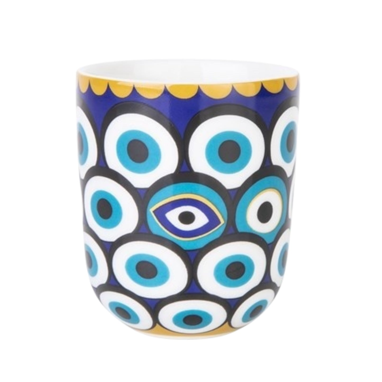 6 COFFEE CUPS PORCELAIN ZARQA 90 ML