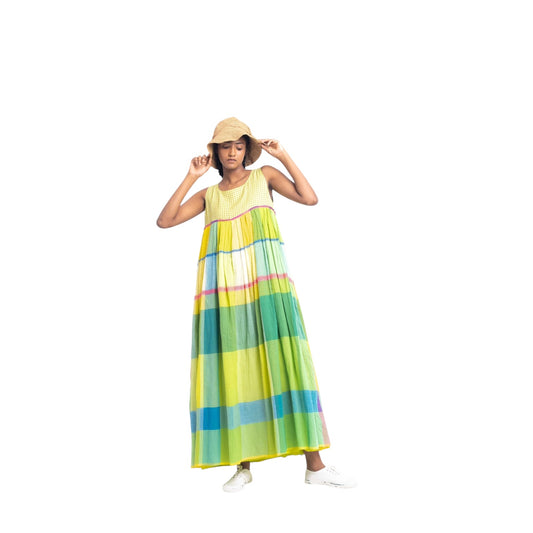 THE MEADOW BREEZE COTTON DRESS