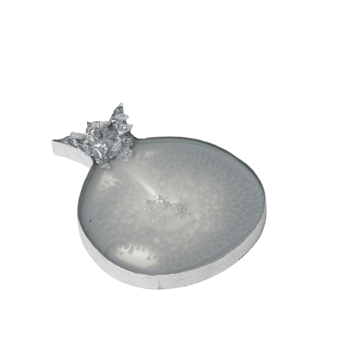 SILVER POMEGRANATE COASTERS