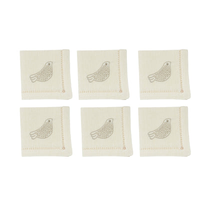BIRDS NAPKIN SET