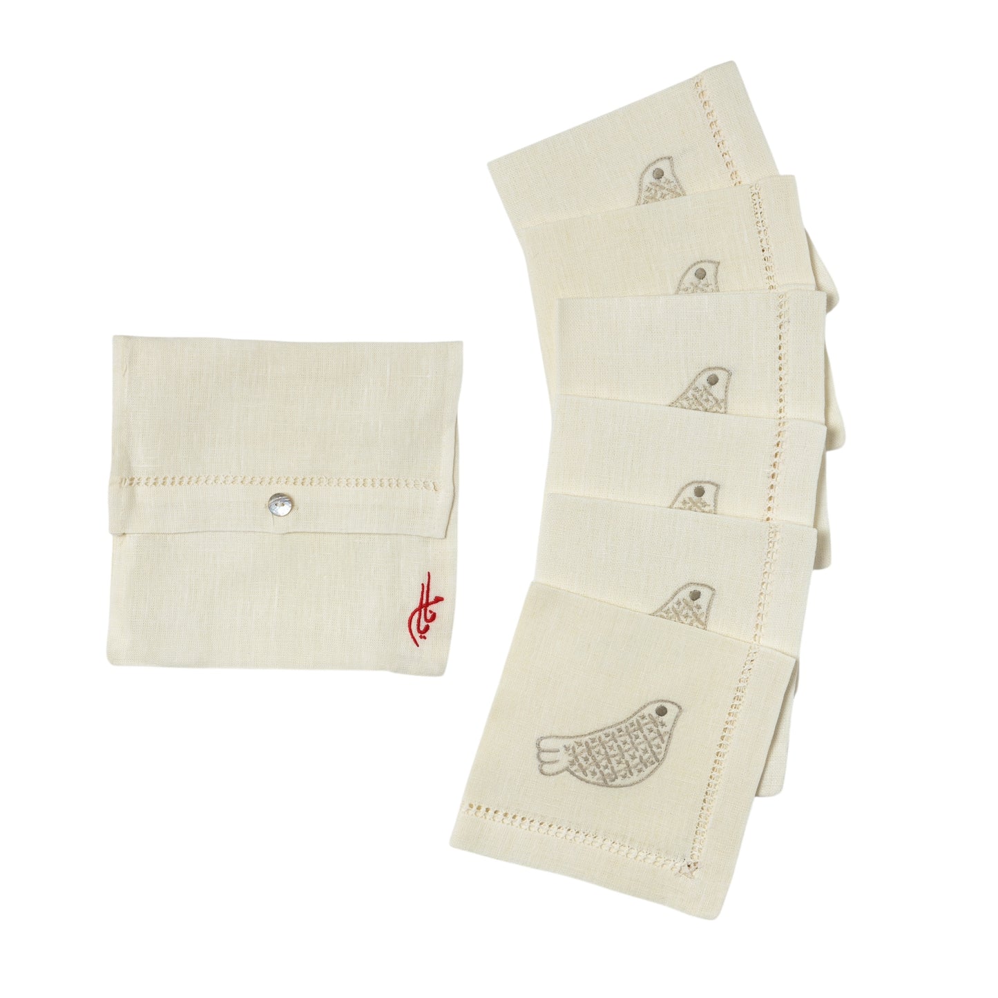 BIRDS NAPKIN SET