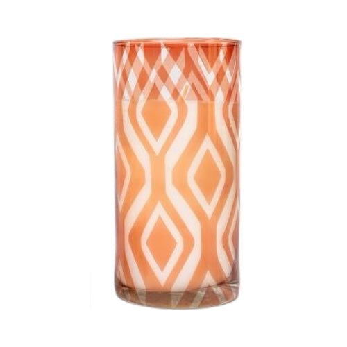 PINK IKAT SCENTED CANDLE