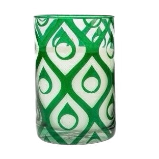 MEDIUM GREEN RAINDROP SCENTED CANDLE