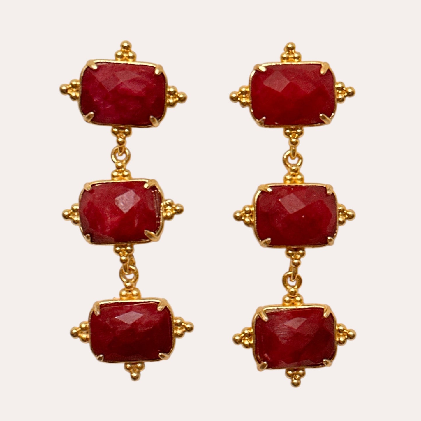 CRIMSON EARRINGS