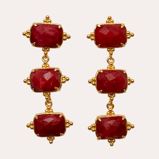 CRIMSON EARRINGS