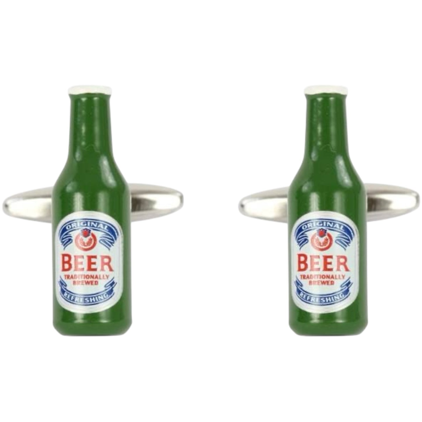BEER BOTTLE CUFFLINKS