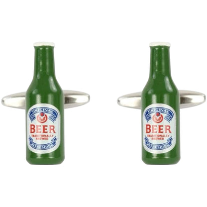 BEER BOTTLE CUFFLINKS