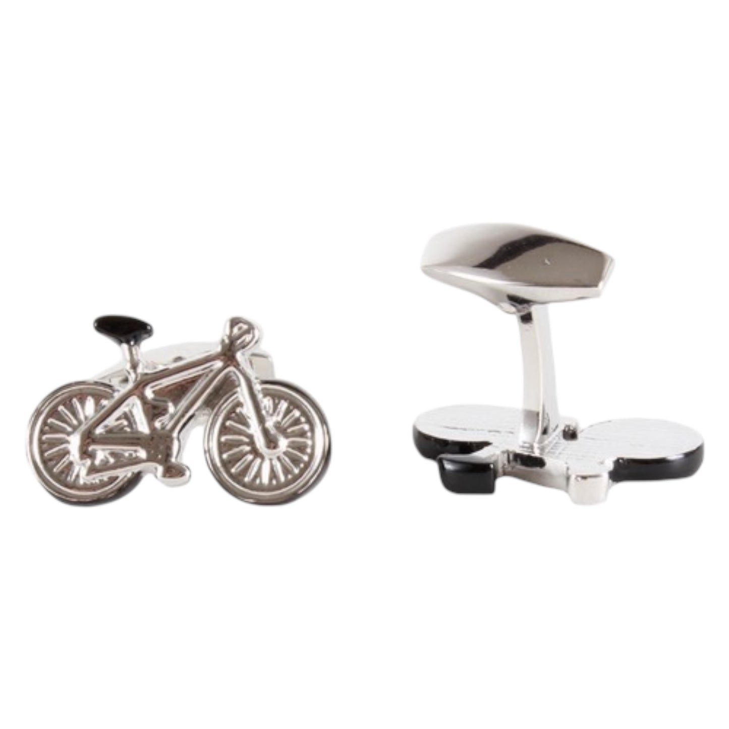 BICYCLE ENGRAVABLE BACK CUFFLINKS