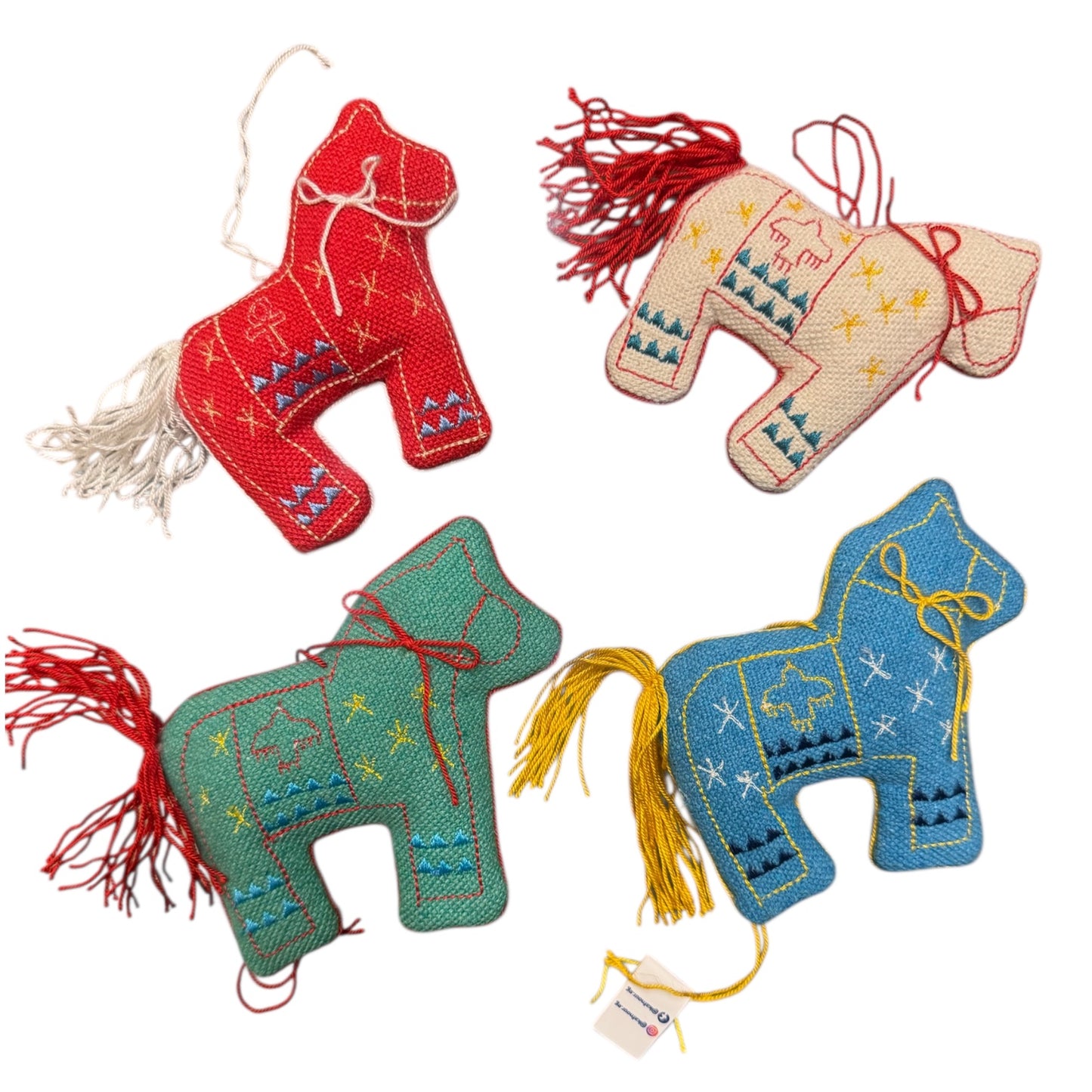 WHIMSY HORSE ORNAMENTS