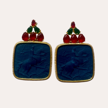 MIDNIGHT DROP EARRINGS