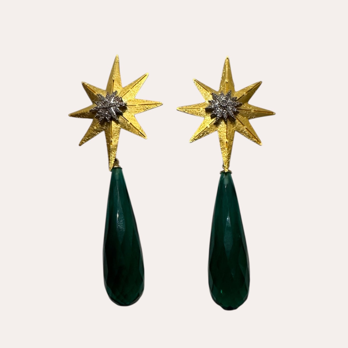 STAR DROP EARRING