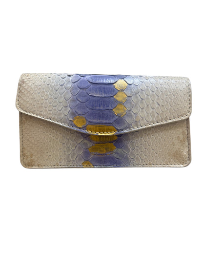 SOLEIL PYTHON ENVELOPE BAG