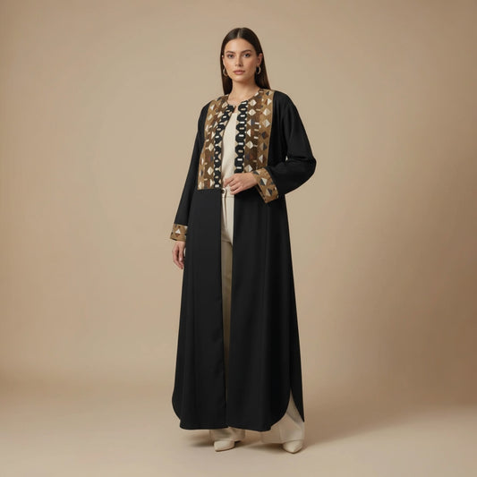 ETHNIC EMBROIDERED COAT