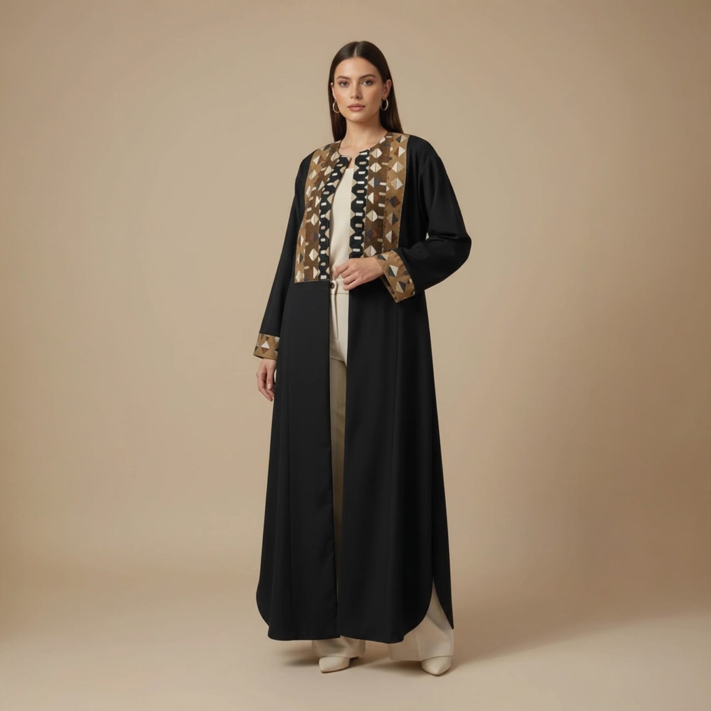 ETHNIC EMBROIRDERED COAT