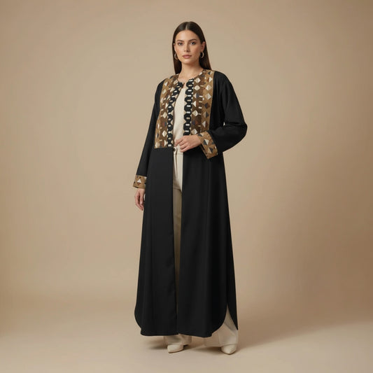 ETHNIC EMBROIRDERED COAT