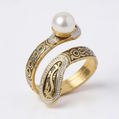 SPANISH DAMASCENE RING