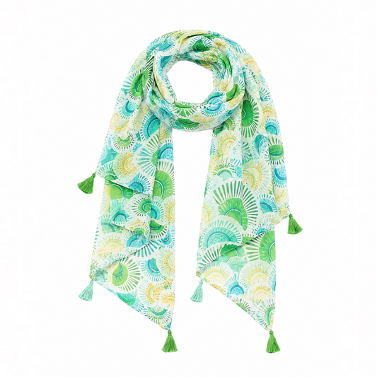 THE GREEN RAY OF PLAY SCARF