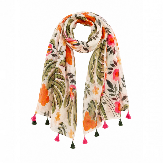 BOTANICAL SCARF