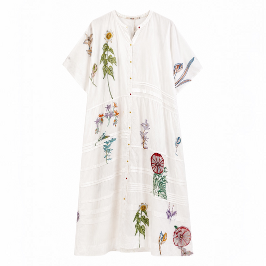 BOTANICA SILK DRESS