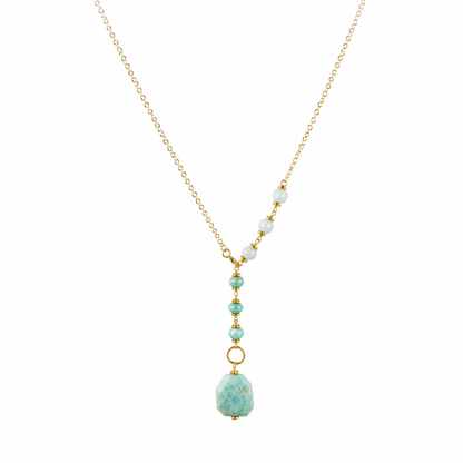 SERENE DROP PENDANT NECKLACE