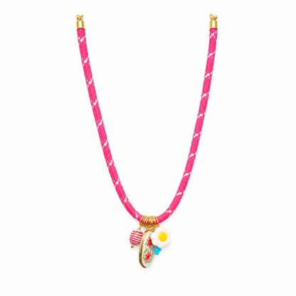 SUNNY PICNIC CHARM NECKLACE