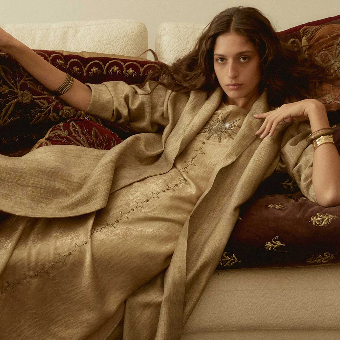 RISING SUN ON GOLD COVER UP