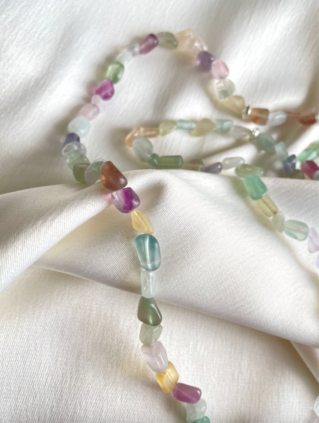SAMEE MUJEEB FLUORITE ROSARY