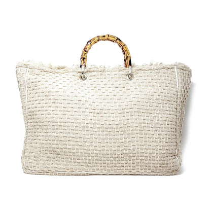 ATHENS BAMBOO HANDLE BAG