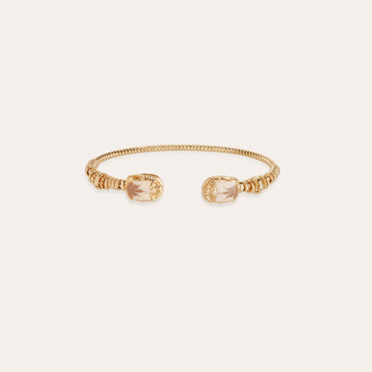 DUALITY SCARAMOUCHE TWIST ENAMEL BRACELET