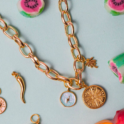GOLD ELISE CHAIN NECKLACE