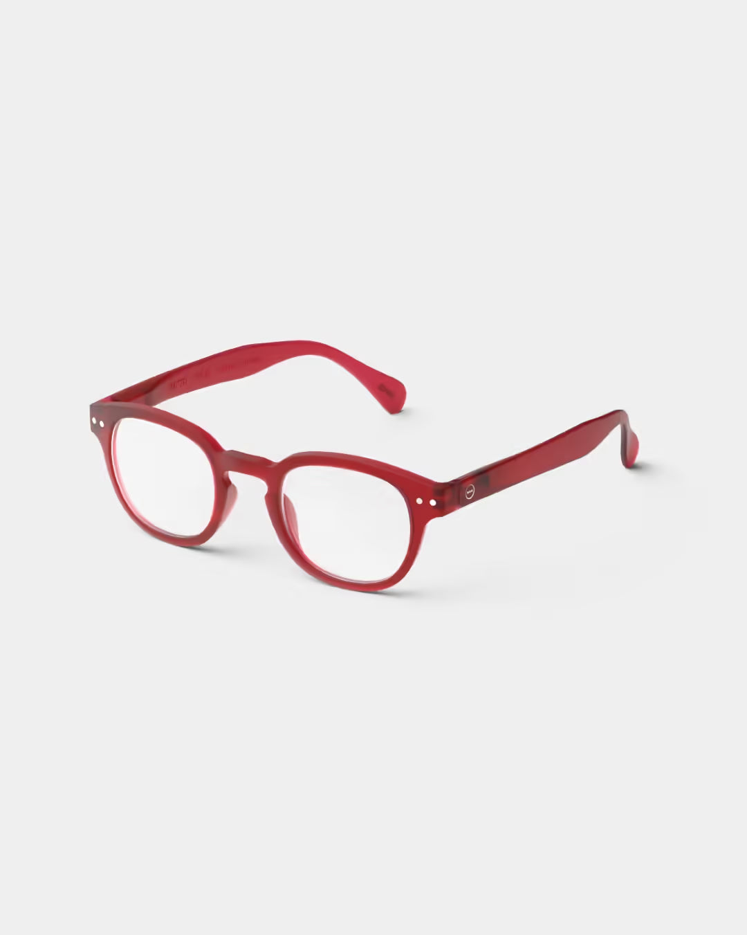 #C RED READING GLASSES +2.5