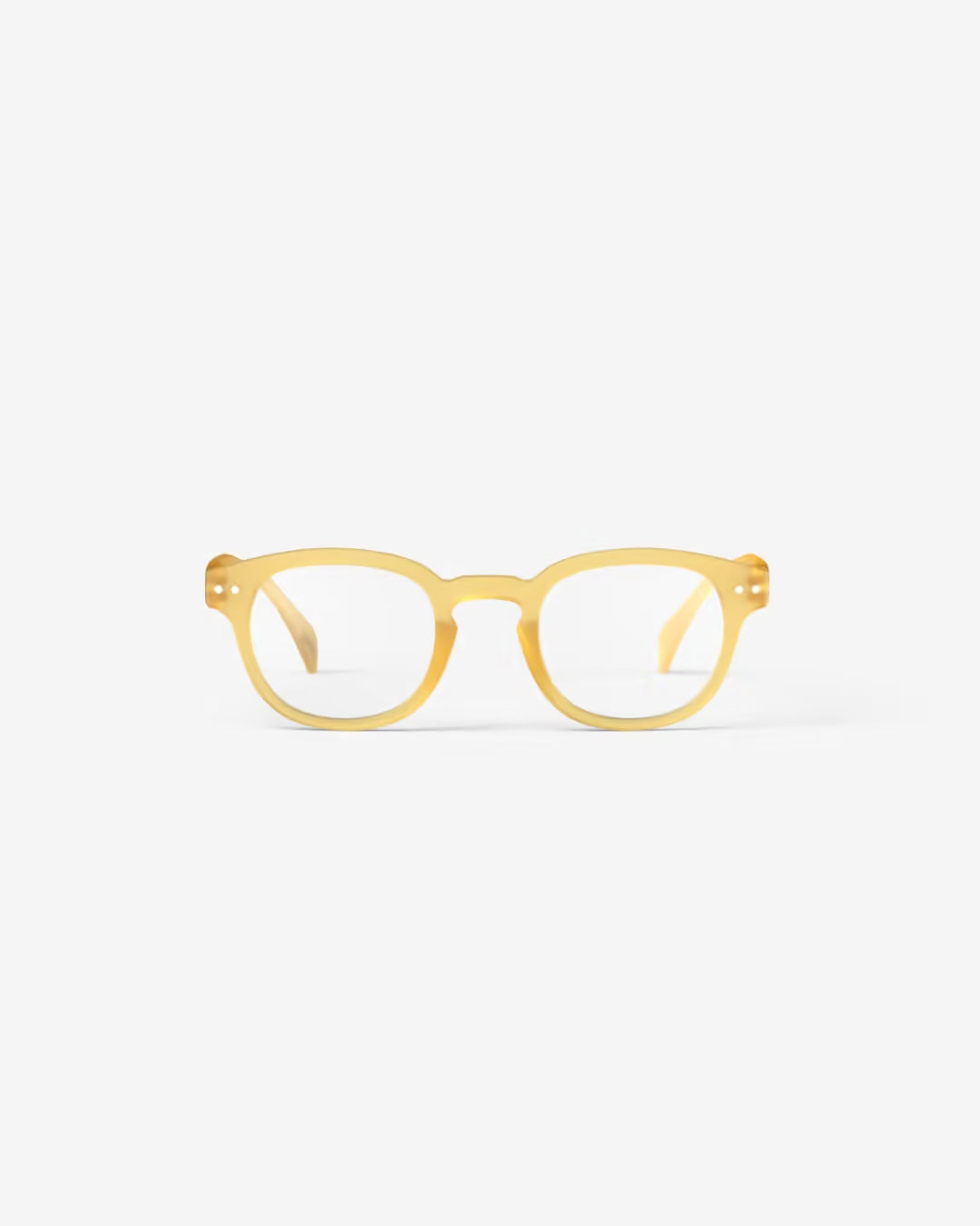 #C YELLOW HONEY READING GLASSES +3