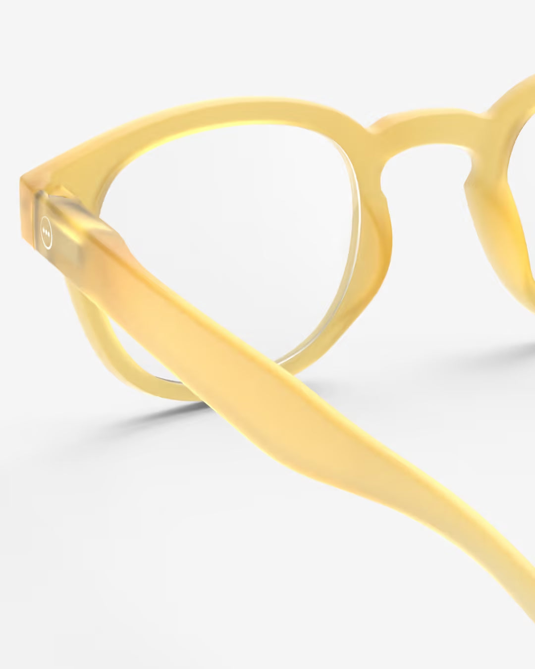 #C YELLOW HONEY READING GLASSES +3