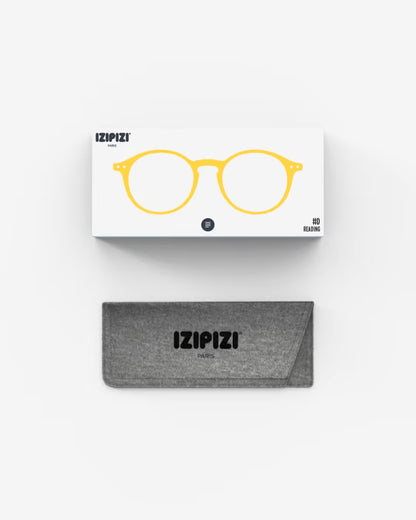 #D YELLOW HONEY READING GLASSES +2.5