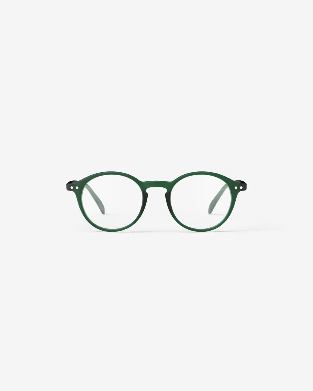 #D GREEN READING GLASSES +2.5