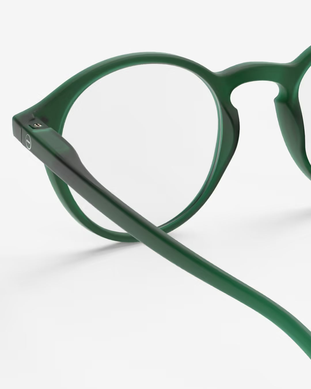 #D GREEN READING GLASSES +2.5