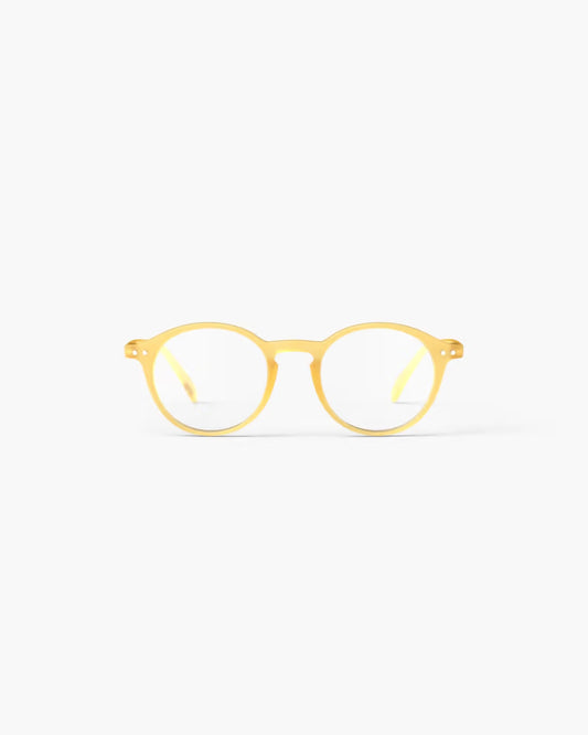 #D YELLOW HONEY READING GLASSES +2.5